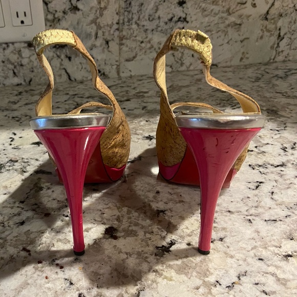 Christian Louboutin slingbacks sz40 - Picture 3 of 4